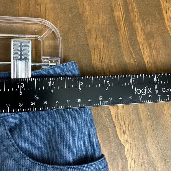 Boden Womens Skirt Blue Floral 100% Cotton Pull On Side Zip 6 Long - Picture 6 of 10